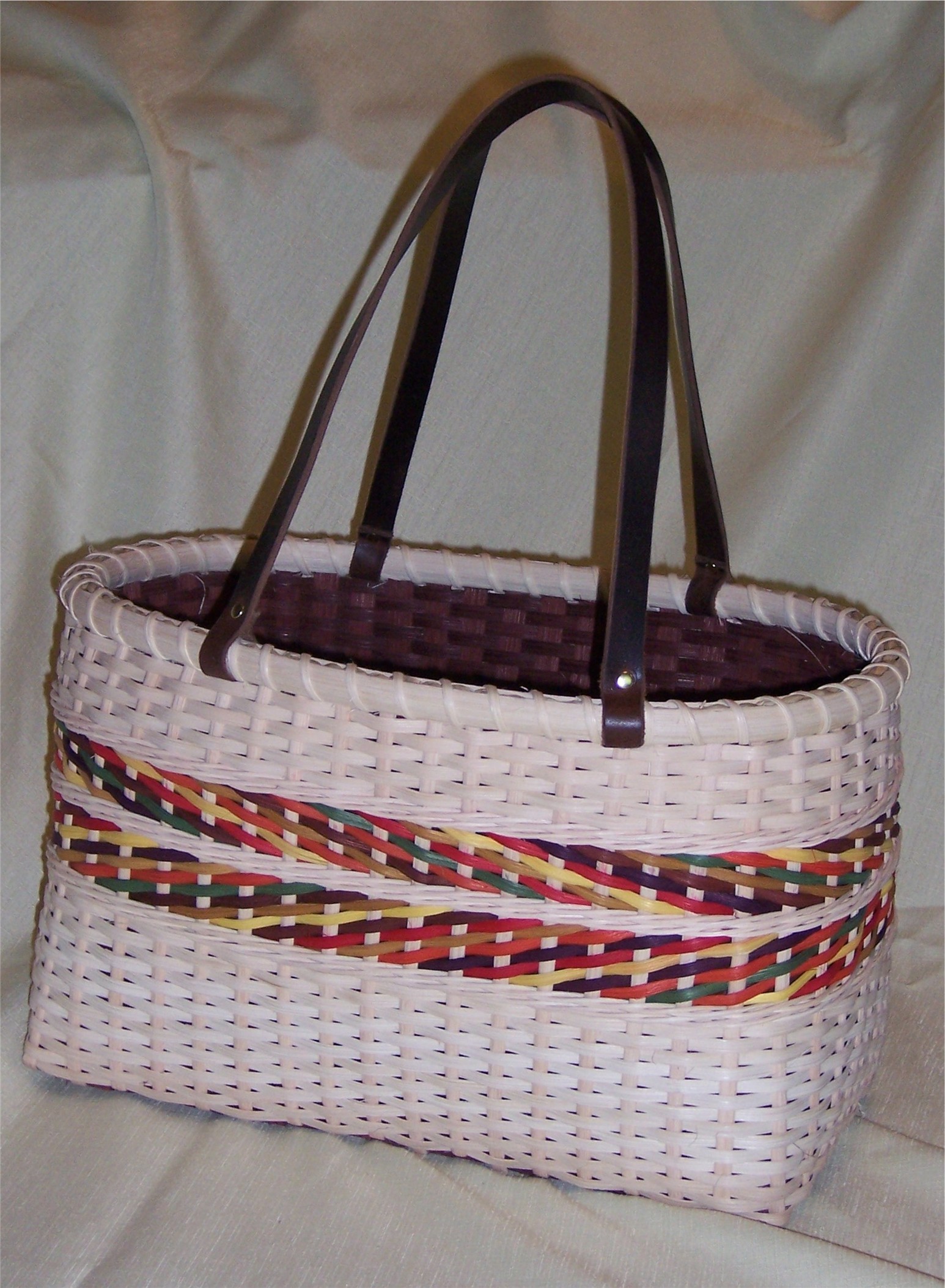 Banded Double Walled Tote